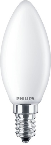 E14 - PH 8719514355453 VÝPRODEJ - Žárovka Philips MASTER Value LEDCandle Ra90 DIM 3,4W (jako 40W) E14 2700K matná(929003059702) - foto 1