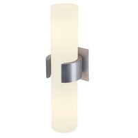 Dekorativní - LA 147529 Nástěnné svítidlo DENA II nástěnná česaný hliník 230V E14 2x40W - BIG WHITE (SLV)