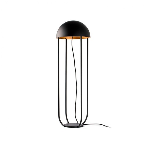 Stojací lampy - FARO 24521 JELLYFISH černá a zlatá stojací lampa - FARO - foto 1