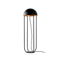 Stojací lampy - FARO 24521 JELLYFISH černá a zlatá stojací lampa - FARO