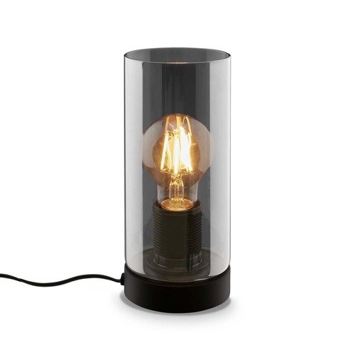 Stolní lampy dekorační - BRILO 7616015 Stolní lampa, 23,5 cm, 1x E27, max. 10W, černá - BRILO - foto 1
