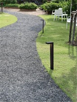 Sloupková - NV 9492770 Venkovní sloupkové svítidlo POET antracitový hliník a čiré sklo LED 8W 3000K 220-240V 94st. IP65 - NOVA LUCE