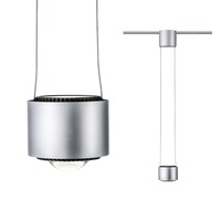 Svítidla - P 96811 URail LED závěs Aldan / 8,5 / 1x4,5W 4000K stmívatelné 230V matný chrom/černá - PAULMANN