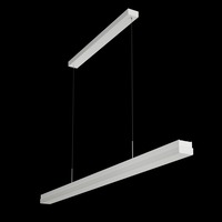 Podélná - OS MAT60064 MATAR LE3 závěsné plastové svítidlo bílá IP40 3000 K 18W LED - OSMONT
