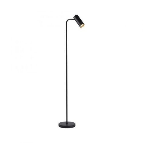 Stojací lampy - LD 11345-18 Kolekce Schöner Wohnen LED stojací svítidlo RIK, černá, otočné a nastavitelné, šňůrový vypínač, 3000K - JUST LIGHT - foto 1