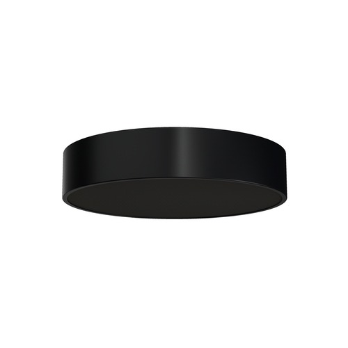 Kruhová - OS KRU60102 KRUGER 2 FC stropní/nástěnné plastové svítidlo černá IP40 3000 K 34W LED - OSMONT - foto 1