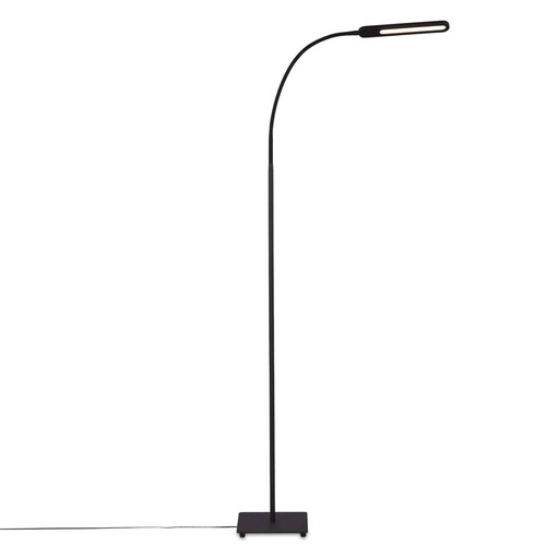 Stojací lampy - BRILO 1389-015 LED CCT stojací svítidlo s dotykovým vypínačem 183 cm 8W 600lm černá - BRILO - foto 1