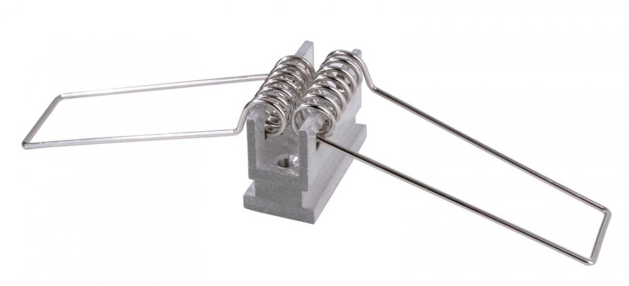 Úchyty a držáky pro Al profily - IMPR 987040 Drážkový díl s pružinami sada 2ks - LIGHT IMPRESSIONS - foto 1