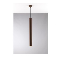 Dekorativní - FAN I-FLUKE-S BRO Závěsné svítidlo Fluke, kruhové, corten, 1 x GU10, 5,5 x 6 x 200 cm - FANEUROPE