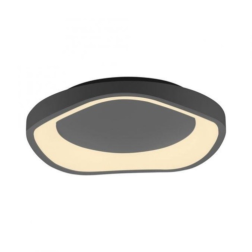 Kruhová - LD 14233-18 Kolekce Schöner Wohnen LED stropní svítidlo MONTA, černá, stmívatelné, paměťová funkce, krokově stmívatelné, 3000K - JUST LIGHT - foto 1