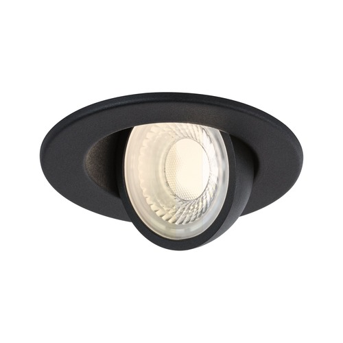 Koupelnová - P 92413 LED vestavné svítidlo Zina IP65 5W / 8W 230V stmívatelné 2700 - 4000K černá mat - PAULMANN - foto 1