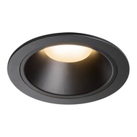 Kruhová - LA 1009921 NUMINOS® XL Stropní vestavné svítidlo, 2700 K, 40°, IP20, kulaté, černé - BIG WHITE (SLV)