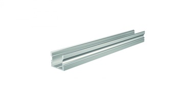 Al profily k přisazení - IMPR 970148 Reprofil U-profil vysoký AU-02-12 stříbrná elox 3000 mm - DEKOLIGHT