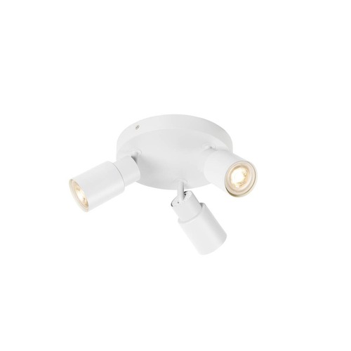 Bodová - LA 1008334 PURI 2.0 Tube nástěnné a stropní svítidlo, kulaté, 3 x max. 6W GU10, bílé - BIG WHITE (SLV) - foto 1
