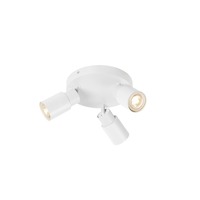 Bodová - LA 1008334 PURI 2.0 Tube nástěnné a stropní svítidlo, kulaté, 3 x max. 6W GU10, bílé - BIG WHITE (SLV)
