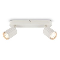 Bodová - BRI 2324026 BRILONER Skaft stropní bodové svítidlo - GU10 patice, max. 9W, nastavitelné, starobílá, 2-ramenné 2324026