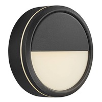 Přisazená - NOR 2019016003 Venkovní stropní svítidlo Ava 9,5W LED černá opál - NORDLUX