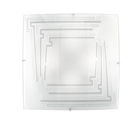 Hranatá - FAN I-CONCEPT/PL50 Stropní svítidlo Concept, bílé, 4 x E27, 50 x 10,5 x 50 cm - FANEUROPE