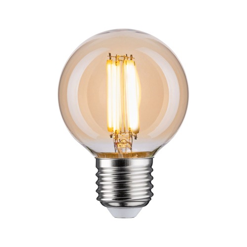 E27 - P 28985 Filament 230V LED Globe G60 E27 7W 2700K zlatá - PAULMANN - foto 1