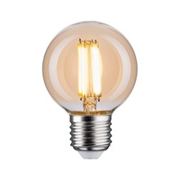 E27 - P 28985 Filament 230V LED Globe G60 E27 7W 2700K zlatá - PAULMANN