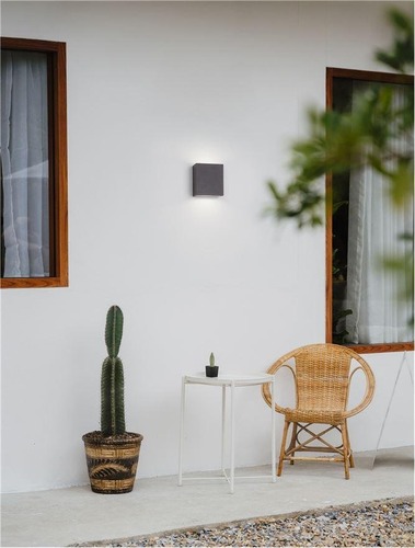 Nástěnná - NV 9492650 Venkovní nástěnné svítidlo PARRIS antracitový hliník a čiré sklo LED 10.4W 3000K 220-240V 266st. IP65 světlo nahoru a dolů - NOVA LUCE - foto 1