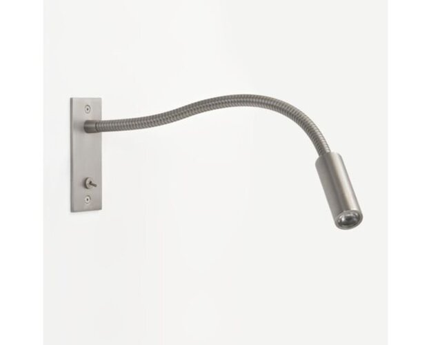 Zapuštěná - AST 1295002 Nástěnné svítidlo Leo switched nikl 1x4W LED (STARÝ KÓD: AST 7051 ) - ASTRO Lighting - foto 1