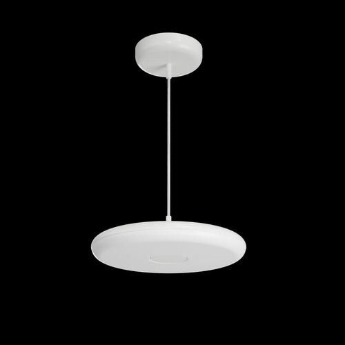 Kruhová - OS ZET60548 ZETA ST1 FP závěsné plastové svítidlo bílá IP40 4000 K 31W LED - OSMONT - foto 1