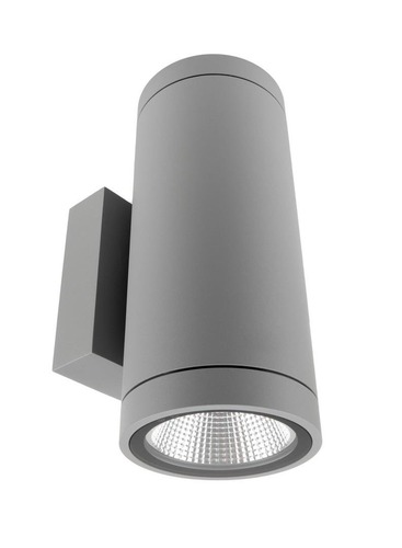 Nástěnná - IMPR 731193 Deko-Light nástěnné přisazené svítidlo - ShoreLine Pro kulaté Up+Down, 20 W, DIM, 3000/4000 K, světlešedá - foto 1