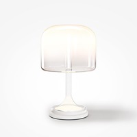 Stolní lampy dekorační - M MOD286TL-L18W3K Stolní lampa Spirito 3000K 18W teplá bílá bílý kov sklo stmívatelná - MAYTONI