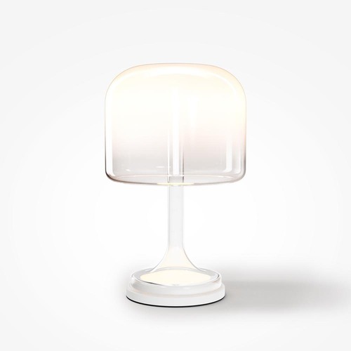 Stolní lampy dekorační - M MOD286TL-L18W3K Stolní lampa Spirito 3000K 18W teplá bílá bílý kov sklo stmívatelná - MAYTONI - foto 1