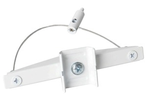 Lišty a příslušenství IVELA - IMPR 710110 Deko-Light 3-fázový kolejnicový systém D Line/Dali závěs s vyrovnávací traverzou, bílá - DEKOLIGHT