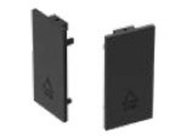 Lištové ALARIK - BPM TF19.SR.BK-BK AKCE - Koncovka ALARIK SLIM černá - BPM