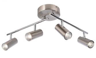 Bodová - IMPR 348114 Deko-Light stropní přisazené svítidlo Becrux IV 230V 21W 3000 K 1960 lm 794 mm stříbrná