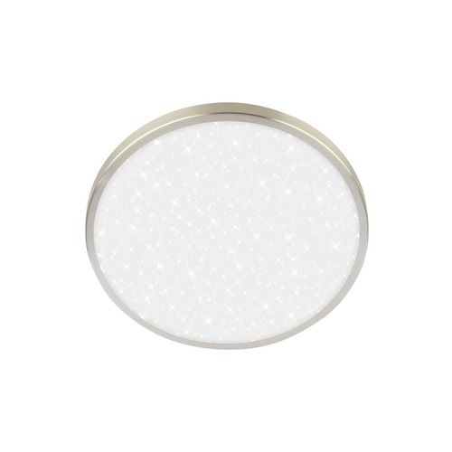 Kruhová - BRILO 3902012 Competo stropní svítidlo pr.24 cm - 12W, 1300lm, LED, neutrální bílá, matný nikl - BRILO - foto 1