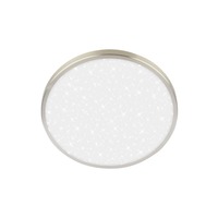 Kruhová - BRILO 3902012 Competo stropní svítidlo pr.24 cm - 12W, 1300lm, LED, neutrální bílá, matný nikl - BRILO