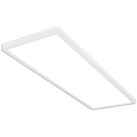 Hranatá - BRILO 7402-416 Ultraplochý LED panel s přímým a nepřímým osvětlením, 58 cm, LED, 22 W, 3000 lm, bílé - BRILO