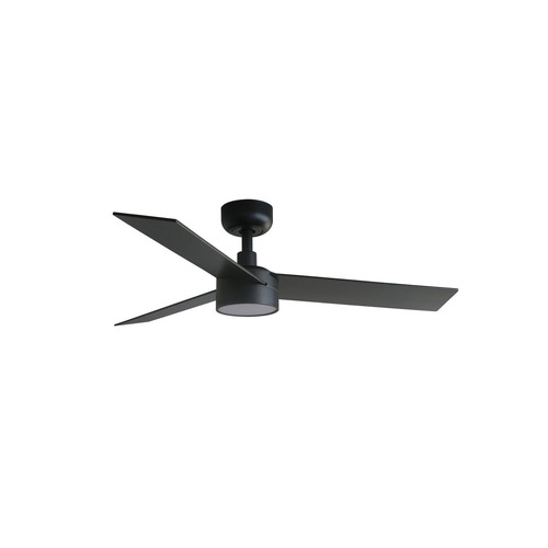 Ventilátory - FARO 34296-1TW RUDDER S LED stropní ventilátor, černá/ořech - FARO - foto 1