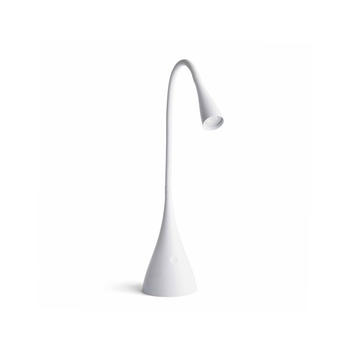 Stolní lampy dekorační - FARO 52057 LENA bílá stolní lampa na čtení - FARO - foto 1