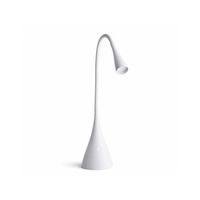 Stolní lampy dekorační - FARO 52057 LENA bílá stolní lampa na čtení - FARO
