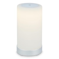 Na stůl - BRILO 7448-014 LED bateriové stolní svítidlo, pr.12,5 cm, LED modul, 3W, 350 lm, černá - BRILO