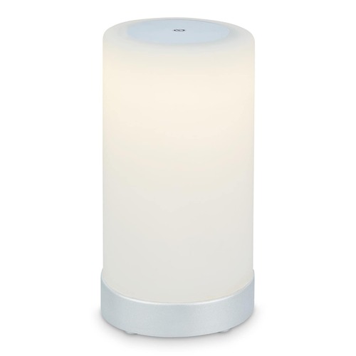 Na stůl - BRILO 7448-014 LED bateriové stolní svítidlo, pr.12,5 cm, LED modul, 3W, 350 lm, černá - BRILO - foto 1