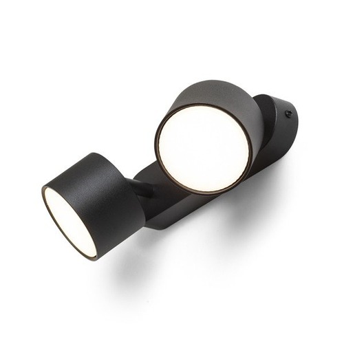 Bodová - RED R14405 PIXEL II přisazená černá 230V LED GX53 2x7W - RED - DESIGN RENDL - foto 1