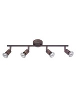 Bodová - NV 662004 Bodové svítidlo BASE rezavý kov GU10 4x5W 230V IP20 bez žárovky - NOVA LUCE