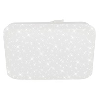 Hranatá - BRILO 3389-016 LED stropní svítidlo hvězdné nebe, 22 cm, 8 W, bílé - BRILO