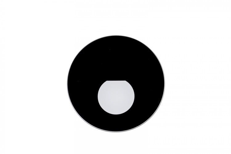 Stínidla, kryty, clony - IMPR 931039 Deko-Light příslušenství - kryt kulaté sklo pro Alwaid Pro, polokruhový kužel světla, černá - LIGHT IMPRESSIONS - foto 1