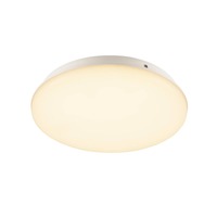 Kruhová - LA 1005086 SIMA SENSOR vnitřní LED nástěnné a stropní přisazené svítidlo bílé, 3000 K kulaté - BIG WHITE (SLV)