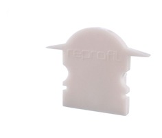 Krytky pro Al profily - IMPR 980060 Koncovka L-ET-02-10 bílá 25 mm 2 ks - LIGHT IMPRESSIONS