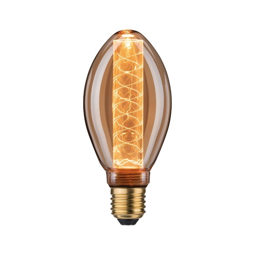 E27 - P 28827 Inner Glow Edition LED žárovka s vnitřní spirálou E27 230V 3,6W 1800K zlatá - PAULMANN - foto 1