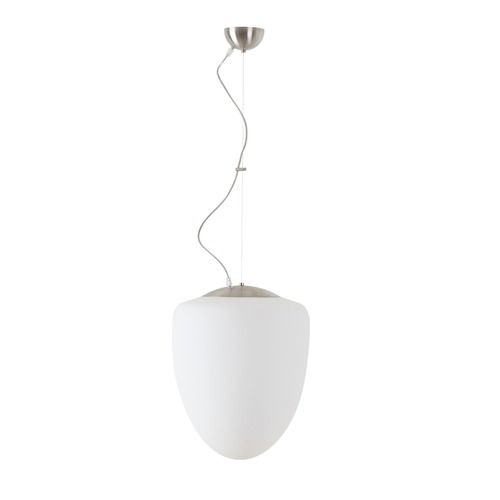 Koule - OS AST60434 ASTRA L závěsné skleněné svítidlo nerez broušená / bílá IP40 3000 K 27W LED DALI (původní kód OS 60434) - OSMONT - foto 1