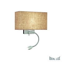 Dekorativní - ILUX 103204 LED Nástěnné svítidlo Ideal Lux Hotel Kronplatz AP2 103204 béžové - IDEALLUX